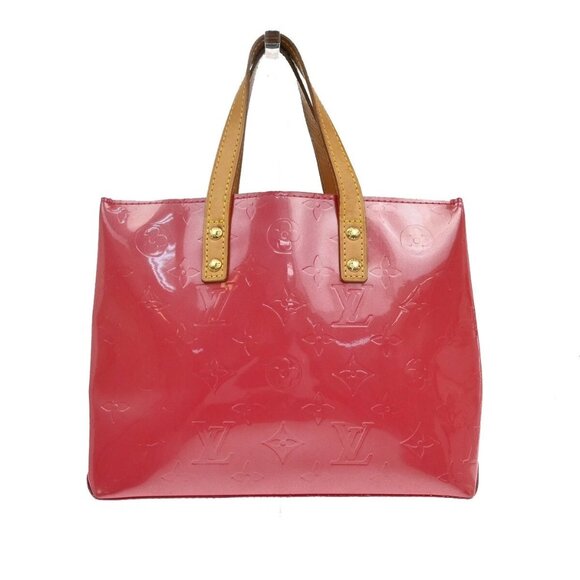 LOUIS VUITTON Read PM Hand Bag Monogram Vernis Patent Leather PK M9132F 88EF138 - Picture 1 of 16